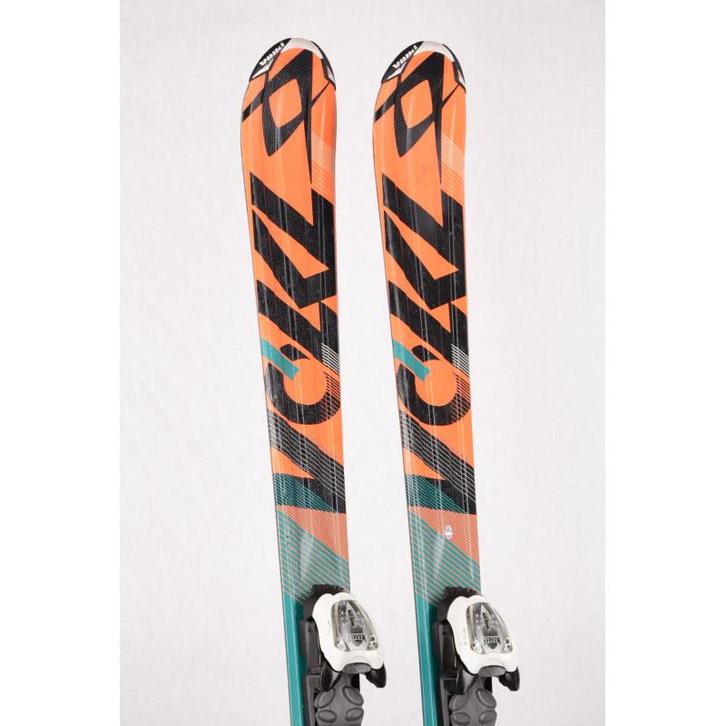 120 160 kinder skis VOLKL RACETIGER GS black/orange, + Mark, Sport en Fitness, Skiën en Langlaufen, Gebruikt, Verzenden