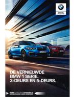 2017 BMW 1 SERIE BROCHURE NEDERLANDS, Boeken, Auto's | Folders en Tijdschriften, Nieuw, BMW, Author