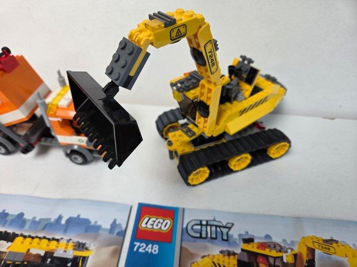 Lego Set - City - Lego City 7248 Graafmachine +LEGO City, Kinderen en Baby's, Speelgoed | Duplo en Lego