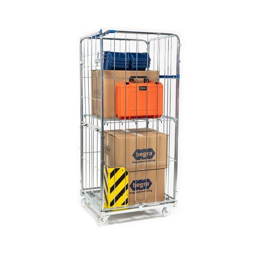 Aanbieding: Rolcontainer 4-heks 810x715x1800 mm (lxbxh), Zakelijke goederen, Machines en Bouw | Keten en Containers