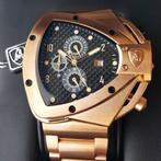 Lamborghini - SPYDER - Chronograph - Gold - Strong - Heren -, Sieraden, Tassen en Uiterlijk, Horloges | Heren, Nieuw