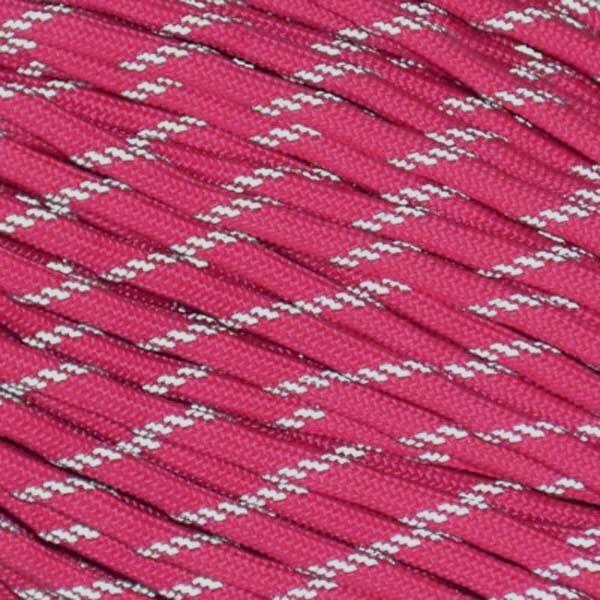 Tracers Roze Paracord 550 - Type 3 - 15 meter - #24, Hobby en Vrije tijd, Kralen en Sieraden maken, Overige typen, Nieuw, Ophalen of Verzenden