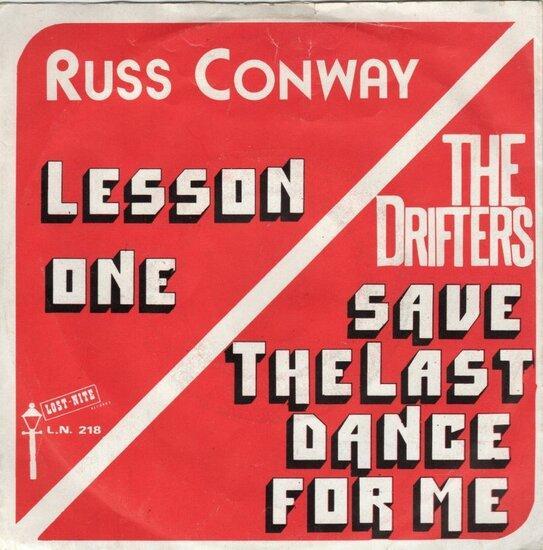 Russ Conway / Drifters - Lesson one + Save the last dance..., Cd's en Dvd's, Vinyl Singles, Verzenden