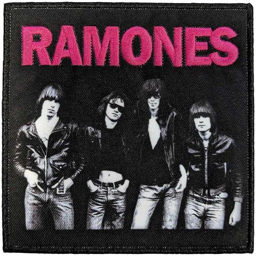 Ramones - Band Photo - Patch officiële merchandise, Verzamelen, Muziek, Artiesten en Beroemdheden, Kleding, Nieuw, Ophalen of Verzenden