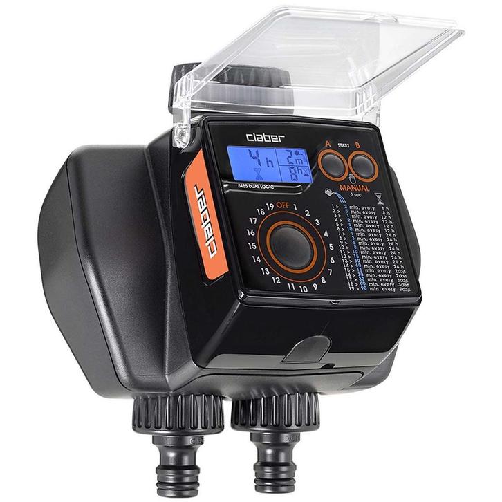 Claber Dual logic 8485, Tuin en Terras, Bewateringscomputers, Ophalen of Verzenden