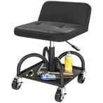 TRUUSK Werkplaatskruk Met Rollen - Opbergruimte - Lendensteu, Tuin en Terras, Verzenden, Nieuw