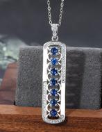 Zonder minimumprijs - Ketting met hanger - 18 karaat Zilver,, Sieraden, Tassen en Uiterlijk, Antieke sieraden