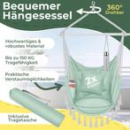 Hangstoel Safari XXL - 2 kussens - met drankhouder en, Verzenden, Nieuw