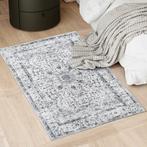2dekans | tectake® Vintage design tapijt - Dalia - Laagpolig, Ophalen of Verzenden, Zo goed als nieuw, Grijs