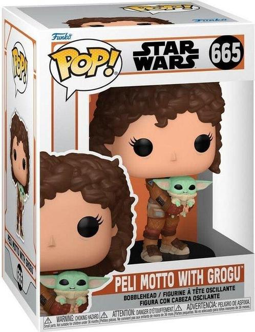Funko Pop #665 Funko Pop! van Peli Motto With Grogu, Kinderen en Baby's, Speelgoed | Overig, Verzenden