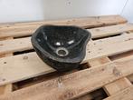 Waskom 28 x 14 cm Natuursteen Grijs, Doe-het-zelf en Verbouw, Sanitair, Ophalen of Verzenden, Nieuw, Steen, Bad