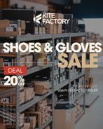 20% korting op alle schoenen en handschoenen, Zo goed als nieuw