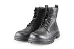 Cafe Moda Veterboots in maat 38 Zwart | 10% extra korting, Kleding | Dames, Schoenen, Verzenden, Zwart, Cafe Moda, Overige typen