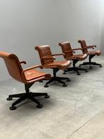 Knoll - Richard Sapper - Fauteuil (4) - Sapperstoel - Leder,