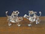 Swarovski - Beeldje - Lions cubs - 210460 - Kristal, Antiek en Kunst