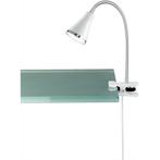 LED Klemlamp - Trion Arora - 3W - Warm Wit 3000K - Glans Wit, Ophalen of Verzenden, Nieuw, Kunststof