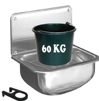 RVS Uitstort Gootsteen 450x340MM HorecaTraders, Zakelijke goederen, Horeca | Meubilair en Inrichting, Verzenden