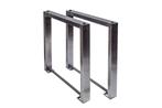 Set van 2 tafelonderstellen U-FRAME 80cm geborsteld, Huis en Inrichting, Tafels | Eettafels, Ophalen of Verzenden, Nieuw