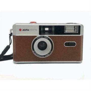 Agfa Photo Camera 35mm Brown Kit met film 36
