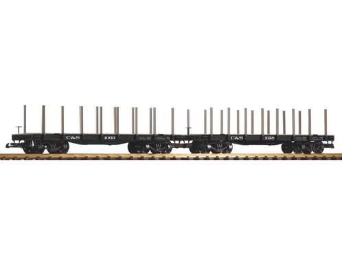 PIKO 38785 2er Set Rungenwagen C&S (grootspoor) (grootspoor), Hobby en Vrije tijd, Modeltreinen | Overige schalen, Overige typen