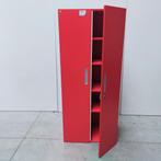 Rode nette houten kantoorkast - 171x73x47 cm, Huis en Inrichting, Ophalen of Verzenden, Nieuw