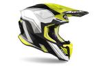 Airoh crosshelm Twist 2.0 Shaken Geel - M / Medium, Verzenden, Nieuw