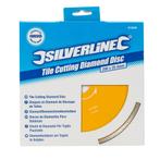 Silverline Diamant tegel snijschijf - Gesloten velg - Ø 2.., Doe-het-zelf en Verbouw, Gereedschap | Slijpmachines, Ophalen of Verzenden