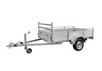 Anssems BSX 750 251x130 Bakwagen, Auto diversen, Aanhangers en Bagagewagens, Ophalen of Verzenden, Nieuw