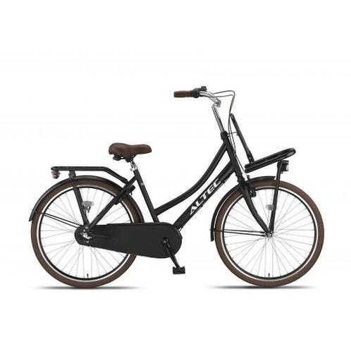 Altec Dutch 24 inch Meisjesfiets 3 versnellingen mat zwart, Fietsen en Brommers, Fietsen | Meisjes, 24 inch, Nieuw