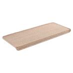 Trapmat zelfklevend set van 15 beige 65x24+4 cm, Verzenden, Nieuw