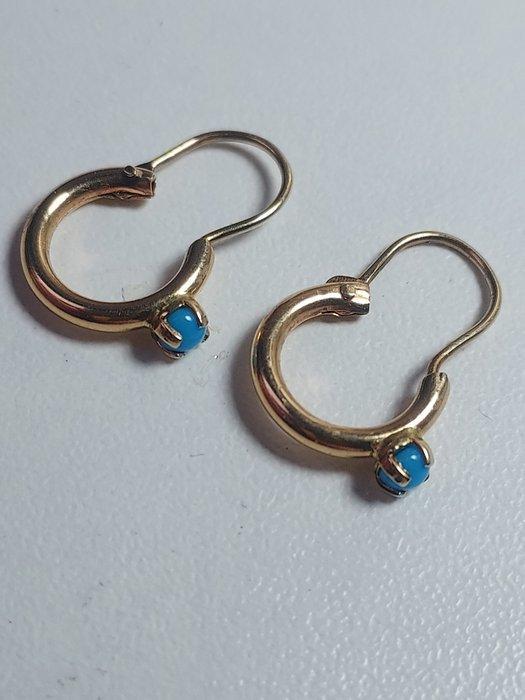 Zonder minimumprijs - Oorbellen - 14 karaat Geel goud -, Sieraden, Tassen en Uiterlijk, Oorbellen