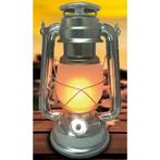 Benson Stormlantaarn - LED flame effect - dimbaar - 25 cm..., Tuin en Terras, Buitenverlichting, Ophalen of Verzenden, Nieuw