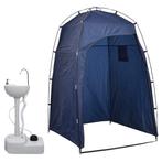 vidaXL Kampeerwasbak met tent draagbaar 20 L, Verzenden, Nieuw