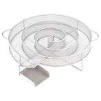 vidaXL Rookgenerator koud rond 19,5 cm roestvrij staal, Tuin en Terras, Verzenden, Nieuw