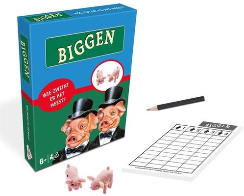 Biggen Pocket Editie | Identity Games - Dobbelspellen, Hobby en Vrije tijd, Gezelschapsspellen | Bordspellen, Nieuw, Verzenden