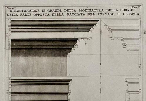 Giovanni Battista Piranesi (1720-1778) -  Dimostrazione in, Antiek en Kunst, Antiek | Overige Antiek