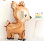 Schattige grote folie ballon Hert 80 x 54 cm, Verzenden, Nieuw, Overige typen