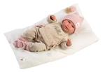 Llorens pop Mimi met wit kussen - 40 cm (Poppen 37- 45 cm), Ophalen of Verzenden, Nieuw, Babypop