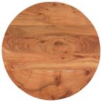 vidaXL Tafelblad rond Ø 40x3,8 cm massief acaciahout, Huis en Inrichting, Tafels | Eettafels, Verzenden, Nieuw