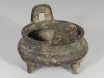 Tripod wierookbrander - Brons - China - Ming Dynastie, Antiek en Kunst
