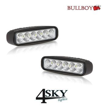 Led achteruitrijlamp 18 watt met  R23 typegoedkeuring beschikbaar voor biedingen