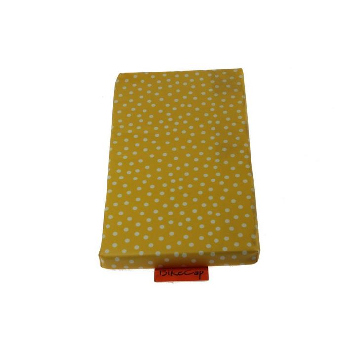 BikeCap Fietskussen Yellow Dots, Fietsen en Brommers, Fietsaccessoires | Fietsstoeltjes, Nieuw, Verzenden