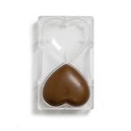 Chocolade Holvorm Hart (2x) 91,5x101mm, Verzenden, Nieuw