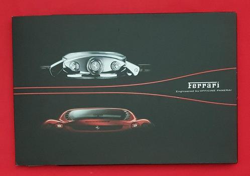 FERRARI Engineered By OFFICINE PANERAI Catalogo 2006 Catalog, Boeken, Auto's | Boeken, Zo goed als nieuw, Algemeen, Verzenden