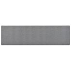 vidaXL Tapijtloper 80x300 cm donkergrijs, Huis en Inrichting, Stoffering | Tapijten en Kleden, Verzenden, Nieuw, Grijs