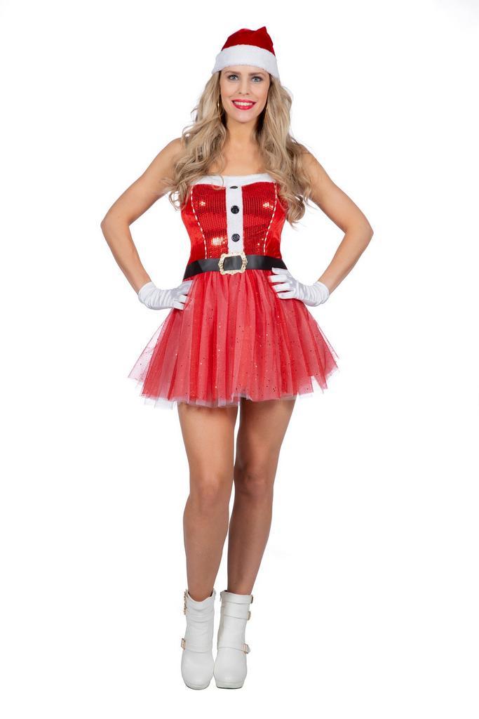 Pikant Hip Kerstvrouw Jurkje, Kleding | Dames, Carnavalskleding en Feestkleding, Nieuw, Ophalen of Verzenden