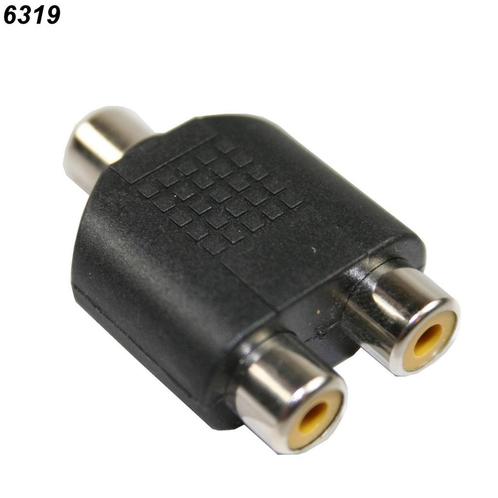 Benson Handige audio plug - 1 x contra naar 2 x contra -..., Audio, Tv en Foto, Audiokabels en Televisiekabels, Nieuw, Ophalen of Verzenden
