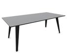 Cube Design Spider tafel, 160-300x100cm, stalen onderstel, Overige plaatsen, Ophalen of Verzenden, Nieuw in verpakking, Stoel