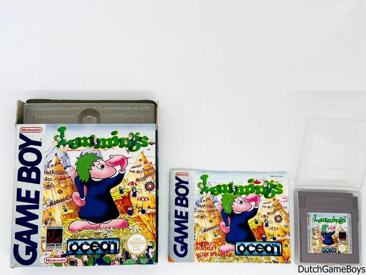 Gameboy Classic - Lemmings - FAH, Spelcomputers en Games, Games | Nintendo Game Boy, Gebruikt, Verzenden