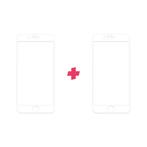 DuoPack: iPhone 6 Plus screenprotector gehard glas Edge to, Telecommunicatie, Mobiele telefoons | Toebehoren en Onderdelen, Nieuw